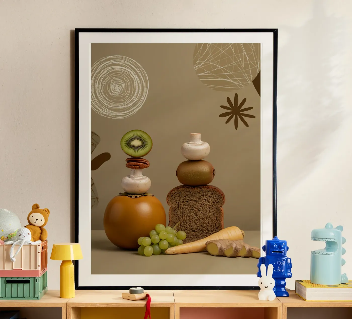 kitchen poster poster van Tasty Colors