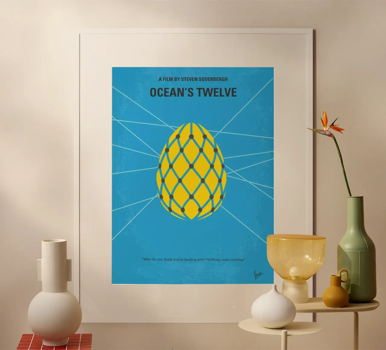 No057 My Oceans 12 minimal movie poster poster da Chungkong