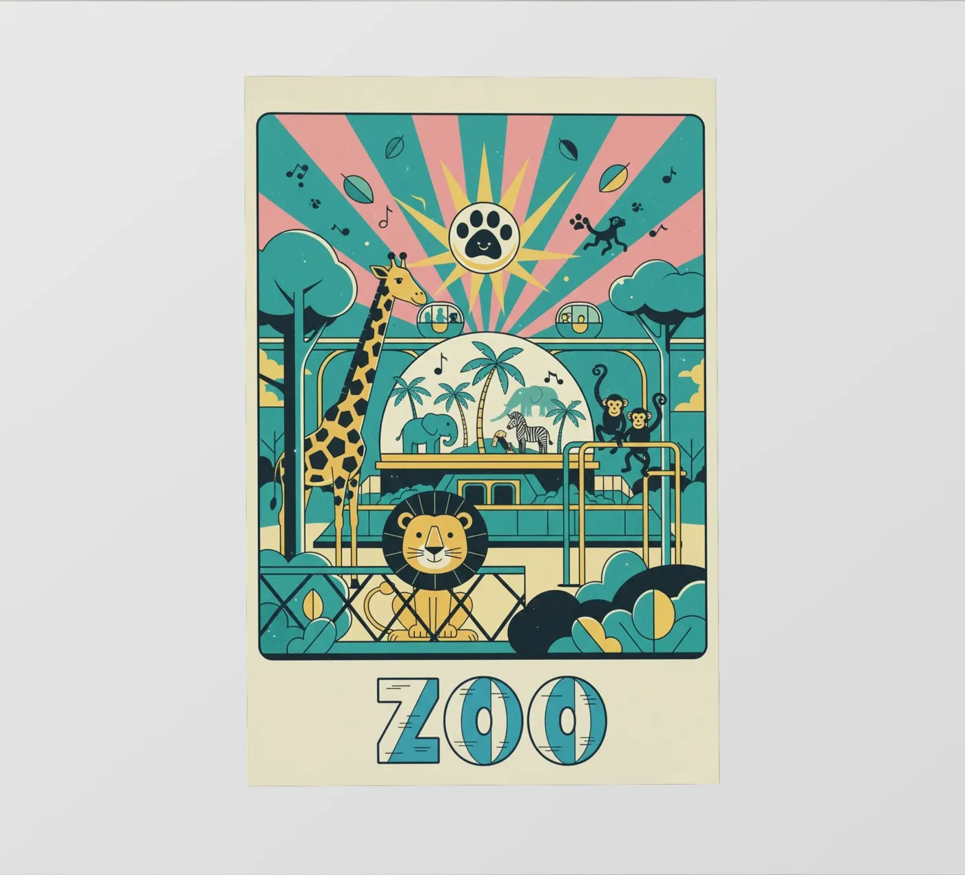 Hide backlit folie van The Little Animals Club