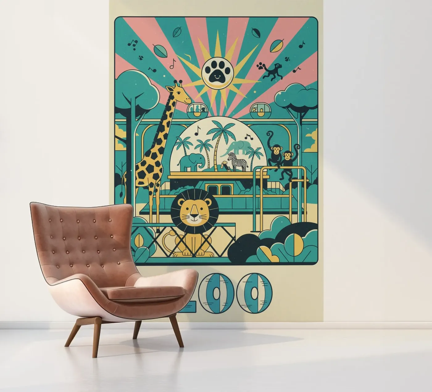 Masquer papier peint photo de The Little Animals Club