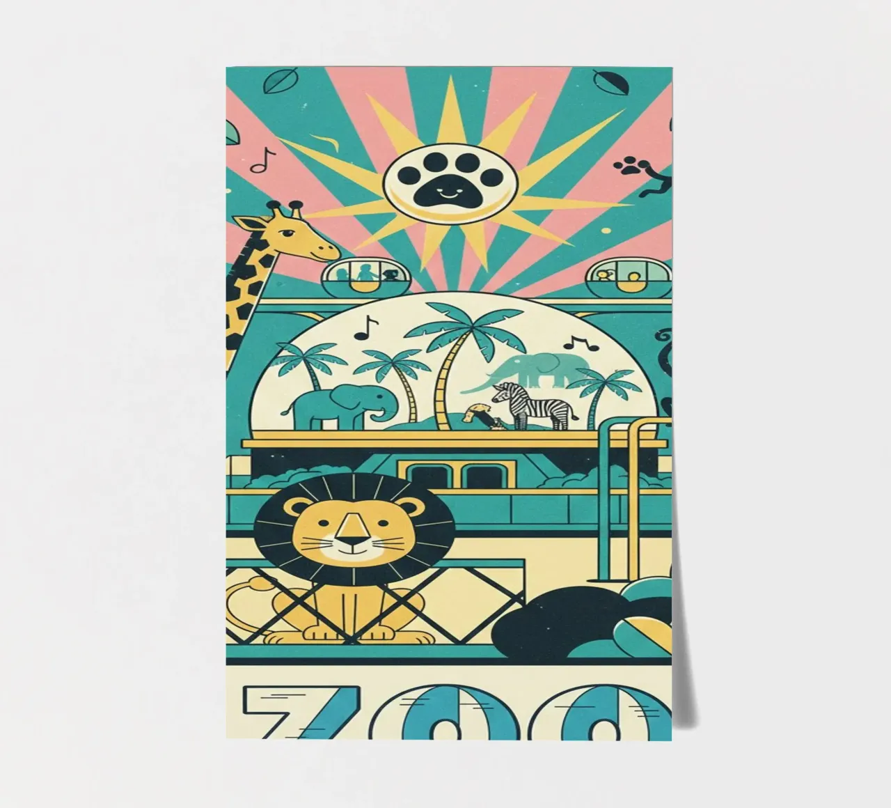 Hide sticker sheet by The Little Animals Club