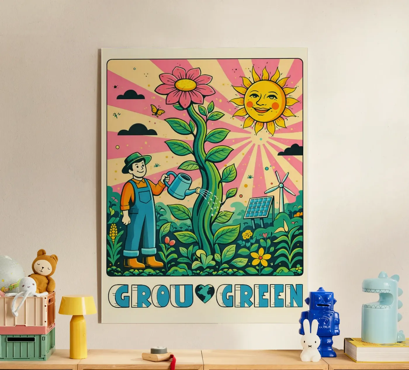 gardening plexiglas de The Little Animals Club