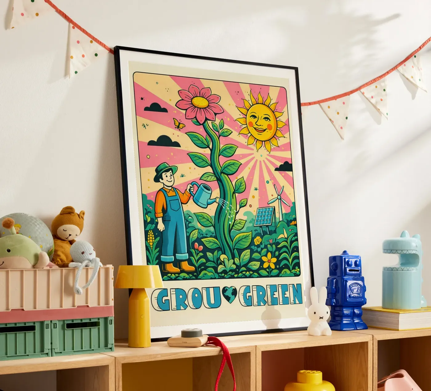 tuinieren poster van The Little Animals Club