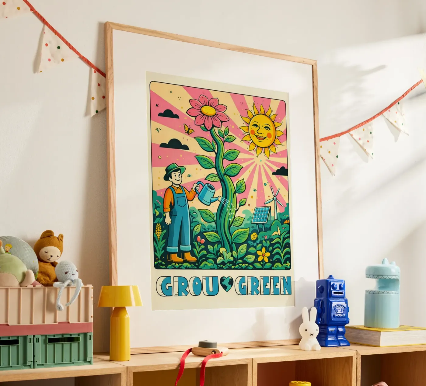 tuinieren poster van The Little Animals Club