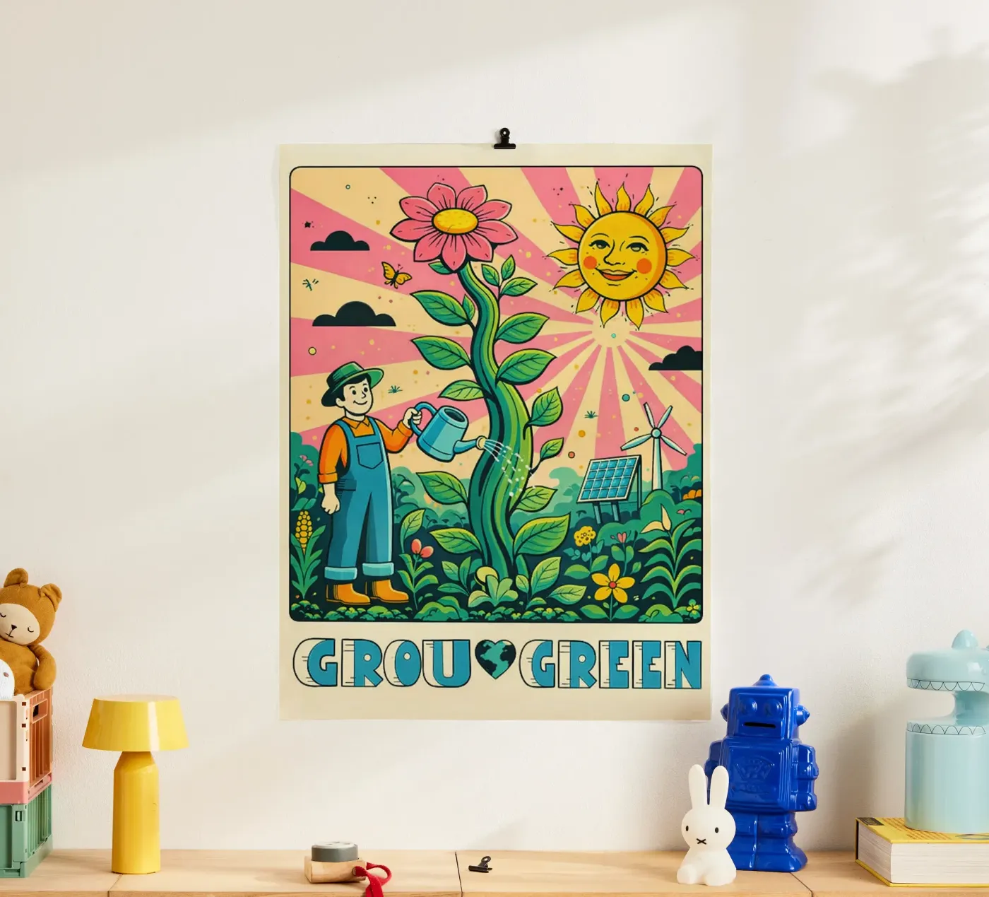 tuinieren poster van The Little Animals Club