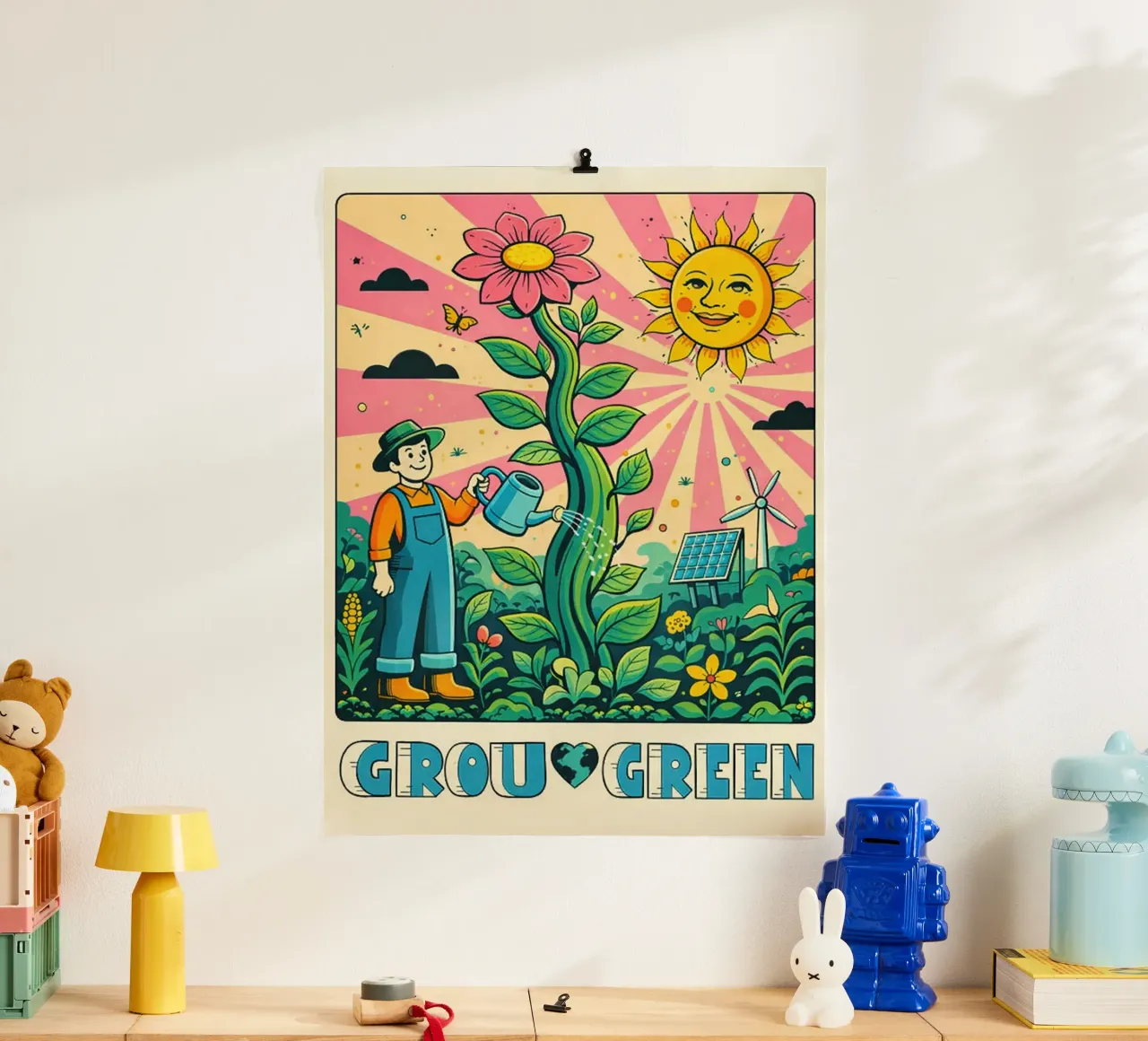 giardinaggio poster da The Little Animals Club