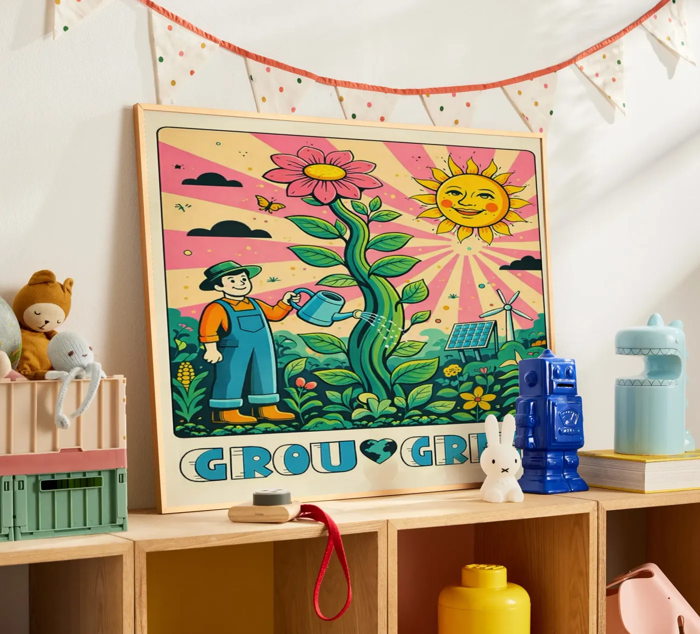 tuinieren poster van The Little Animals Club