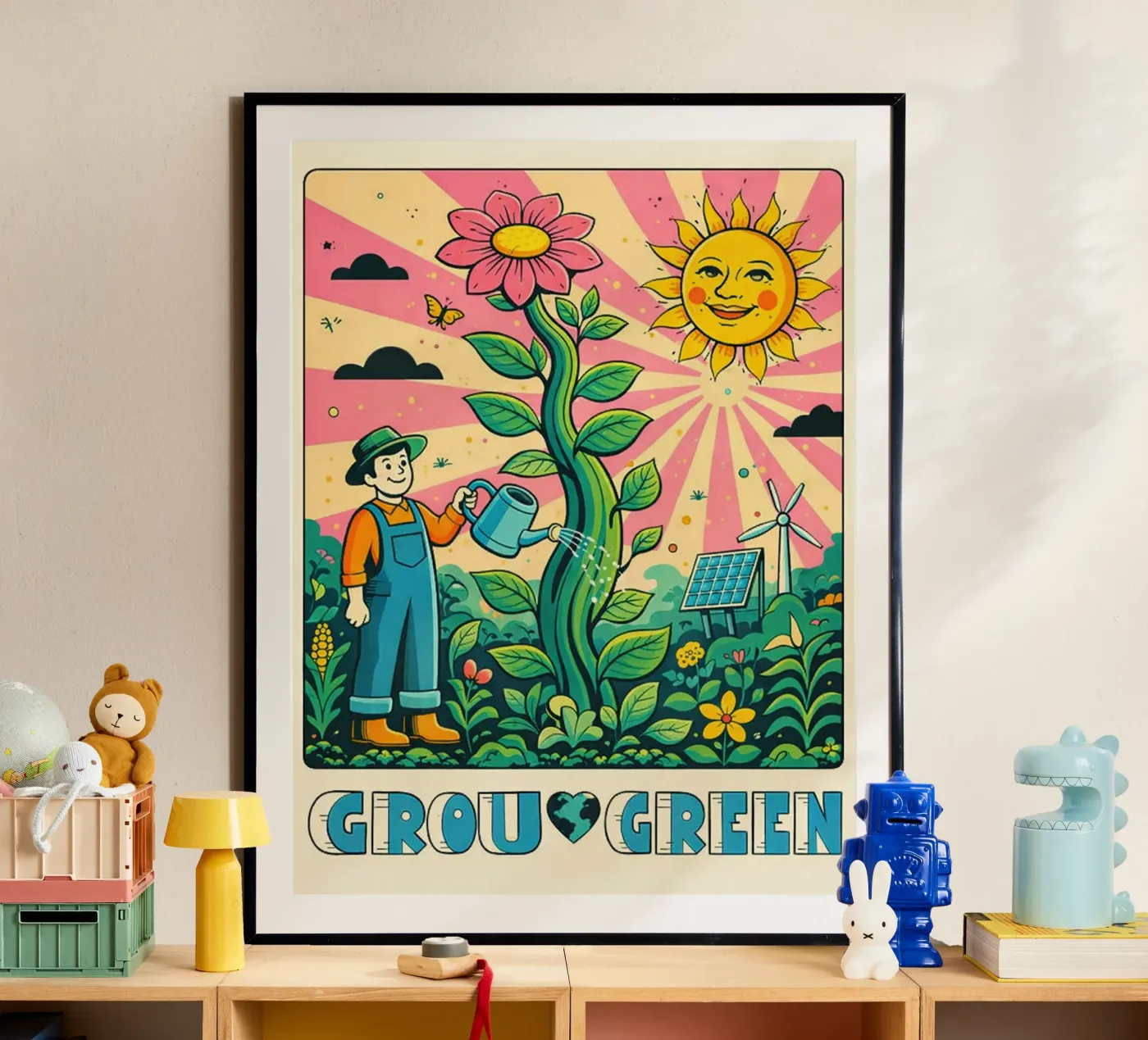 tuinieren poster van The Little Animals Club