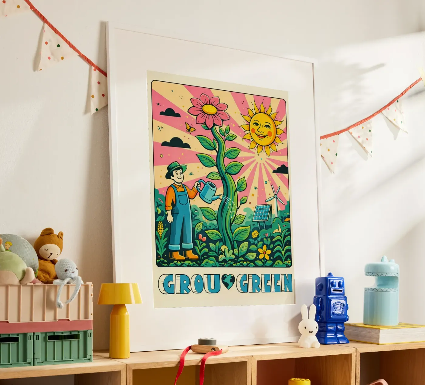 tuinieren poster van The Little Animals Club
