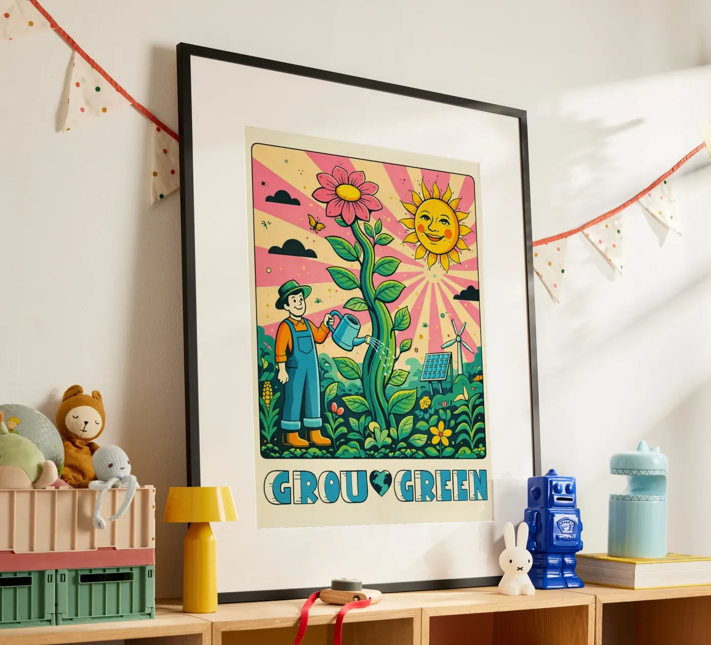 tuinieren poster van The Little Animals Club