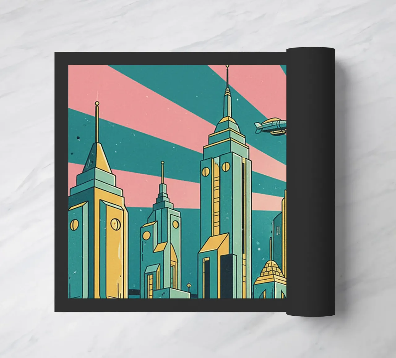 metropool deurmat van The Little Animals Club