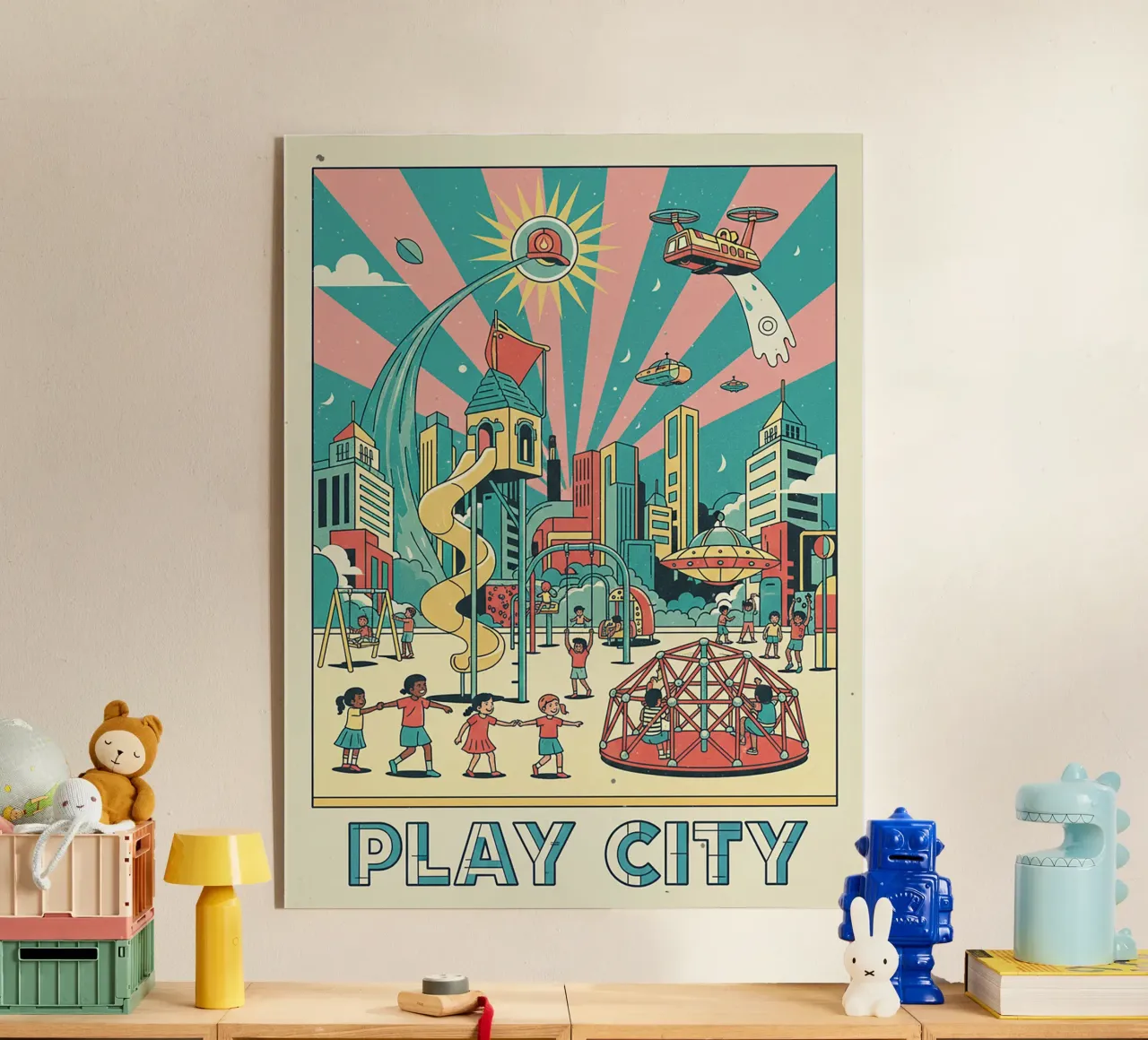 cortile della ricreazione plexiglass da The Little Animals Club