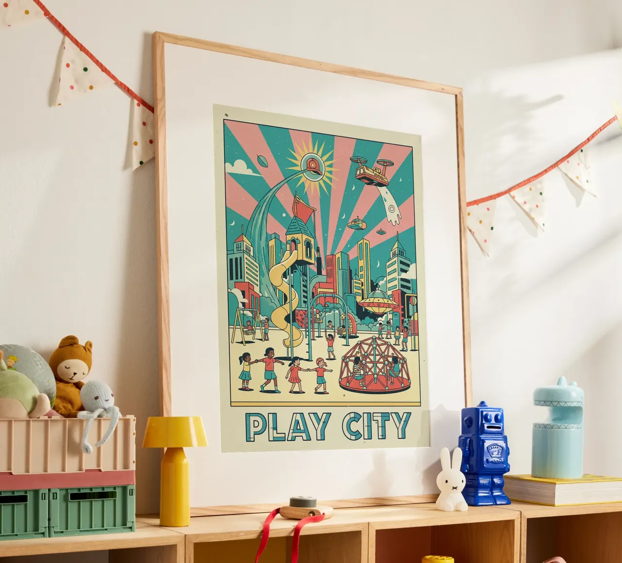 playground poster by The Little Animals Club