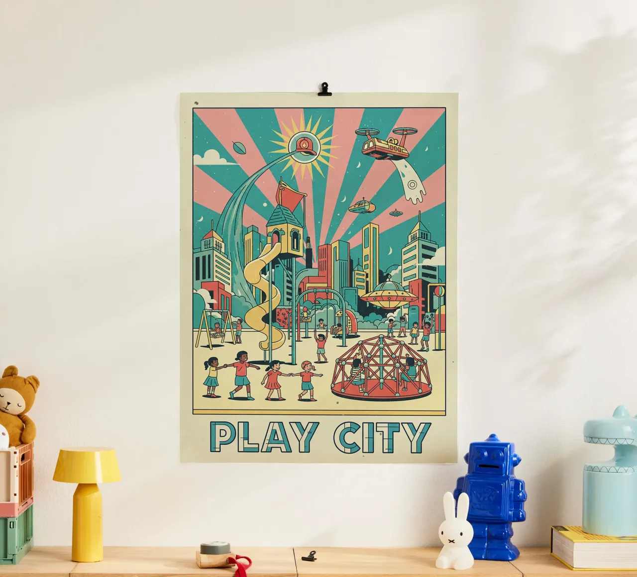 playground poster by The Little Animals Club
