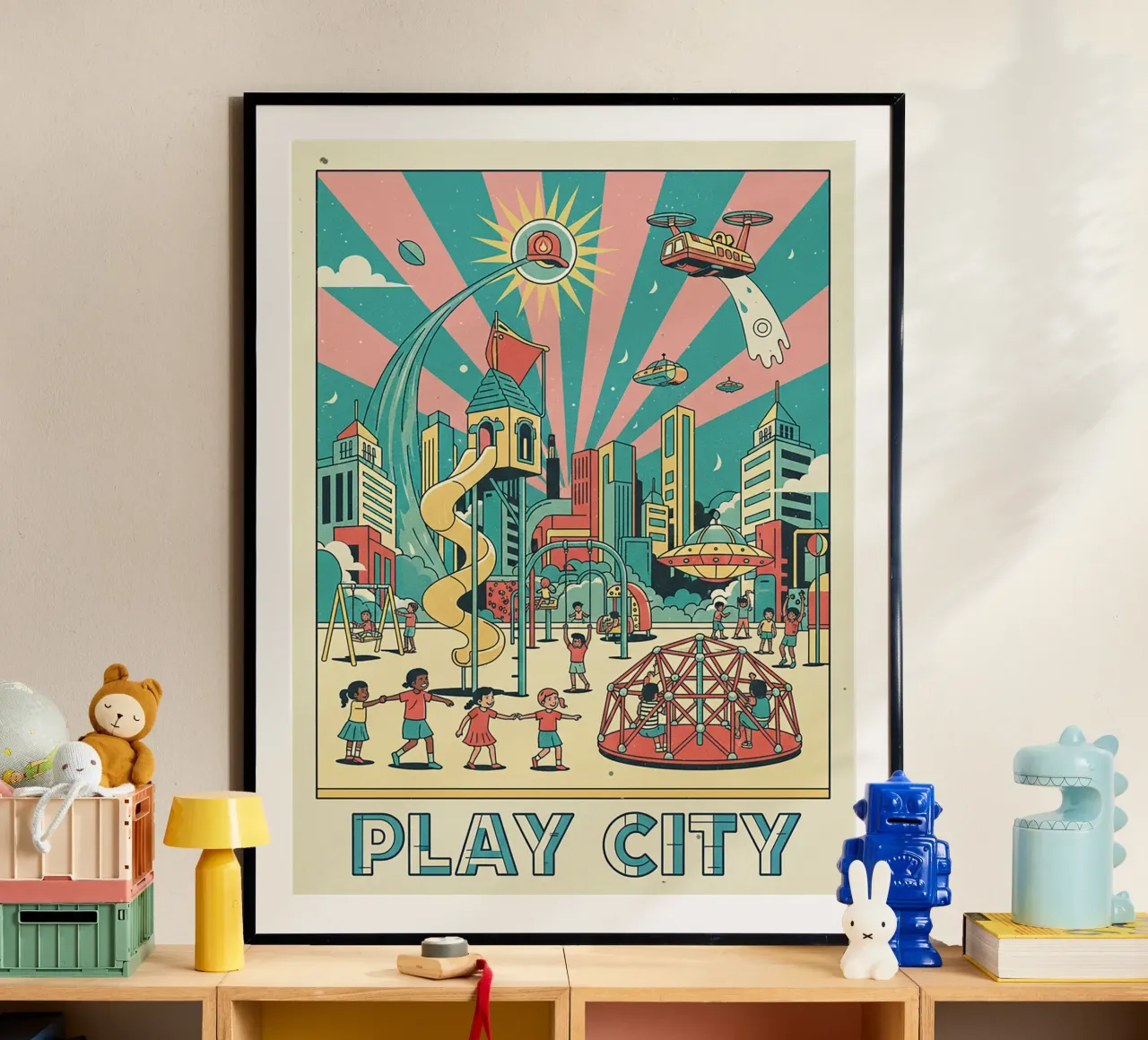 playground poster da The Little Animals Club