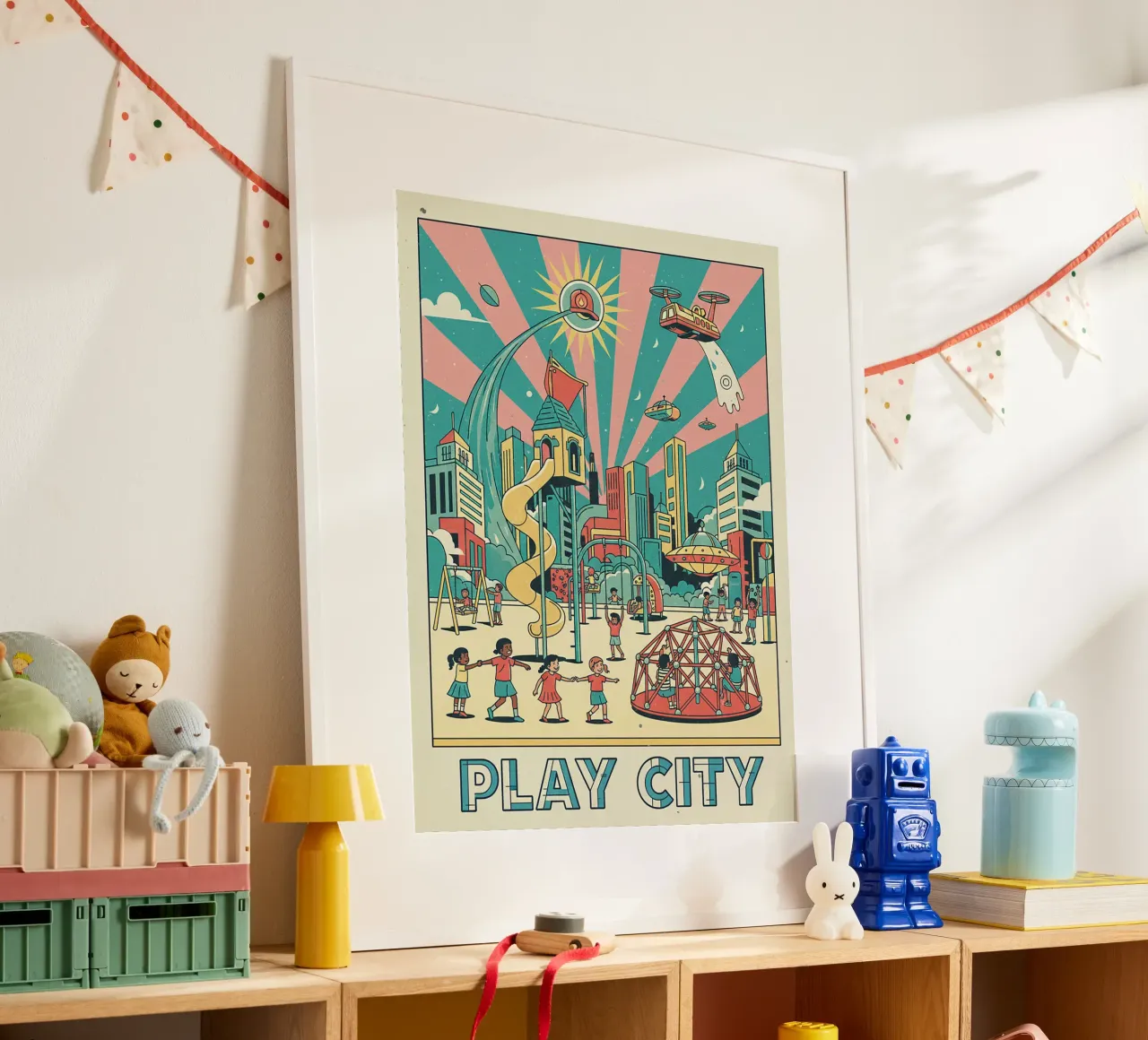 playground poster by The Little Animals Club