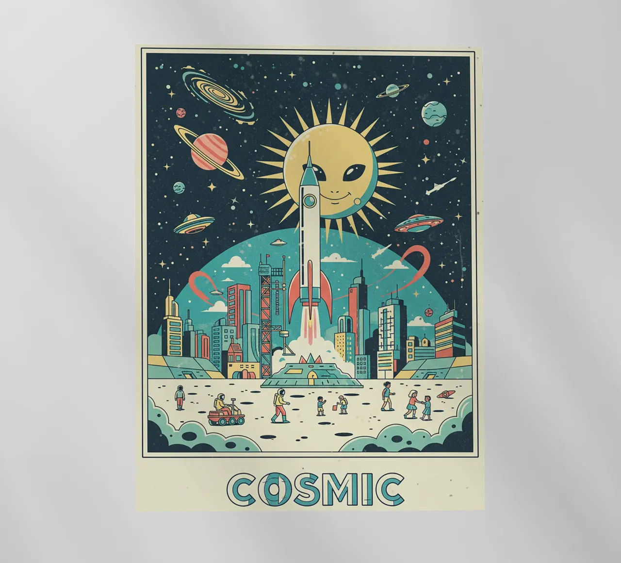 lo spazio pellicola backlit da The Little Animals Club