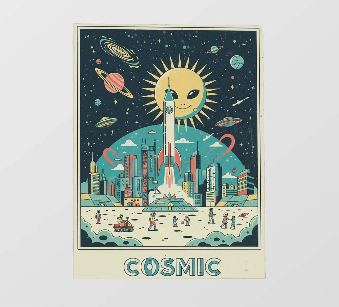 lo spazio pellicola backlit da The Little Animals Club