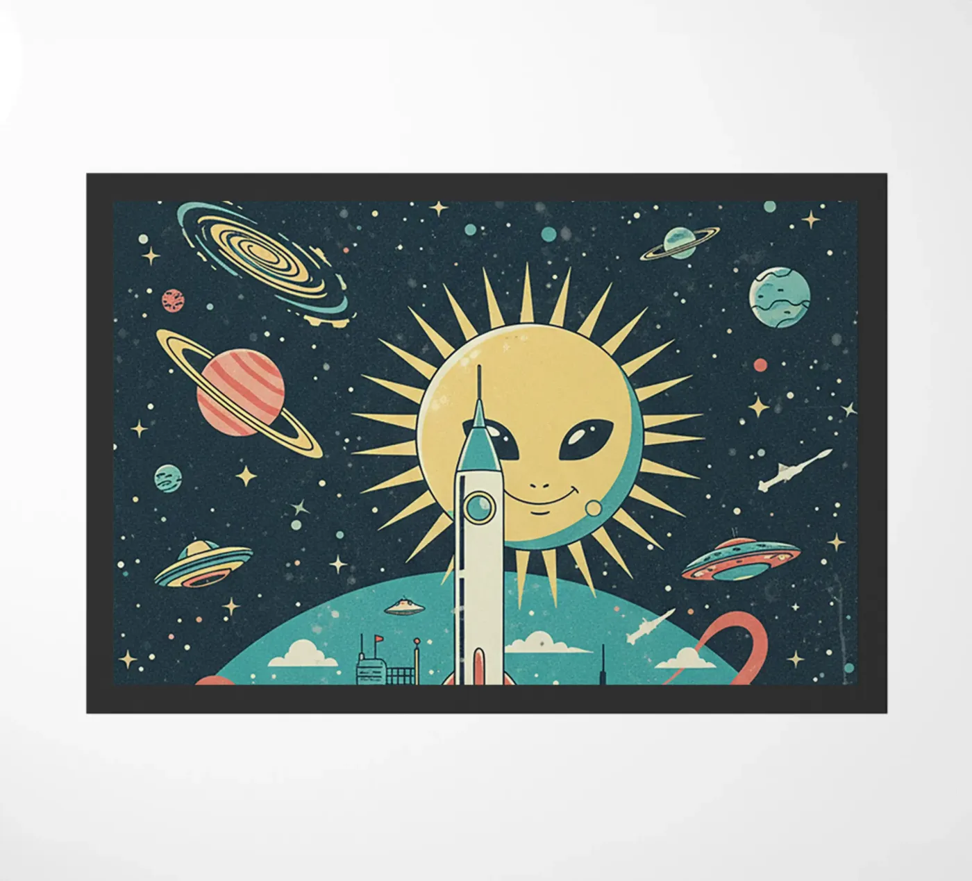 space paillasson de The Little Animals Club