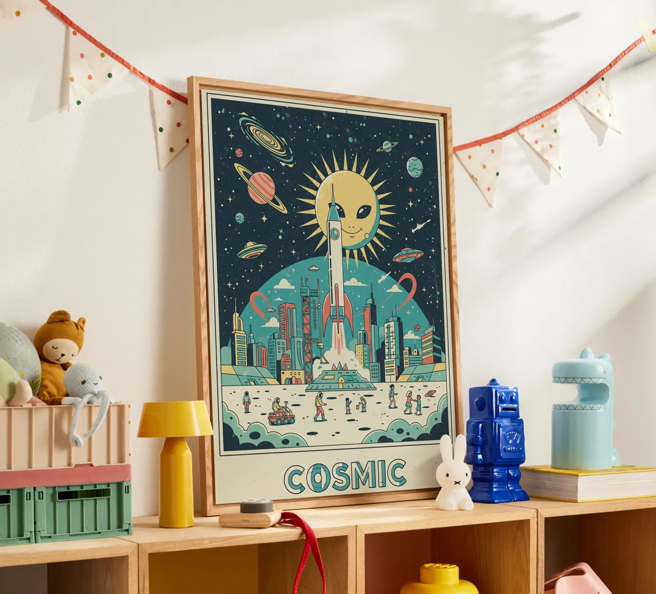 space acryl van The Little Animals Club