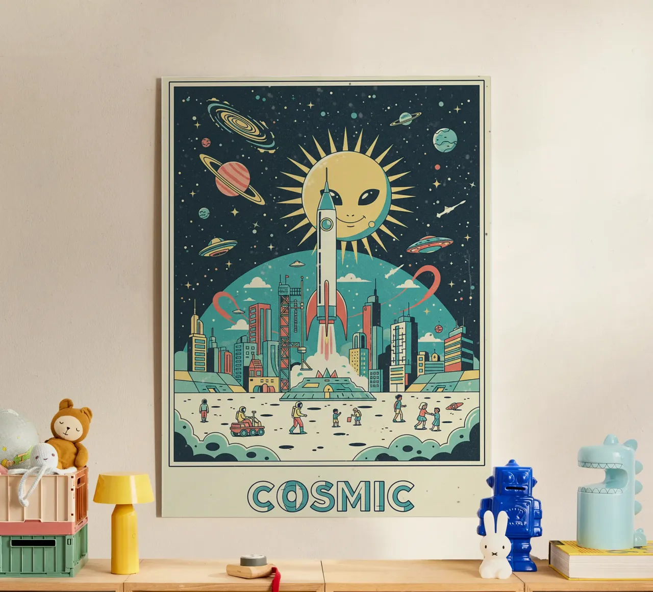 space acryl van The Little Animals Club