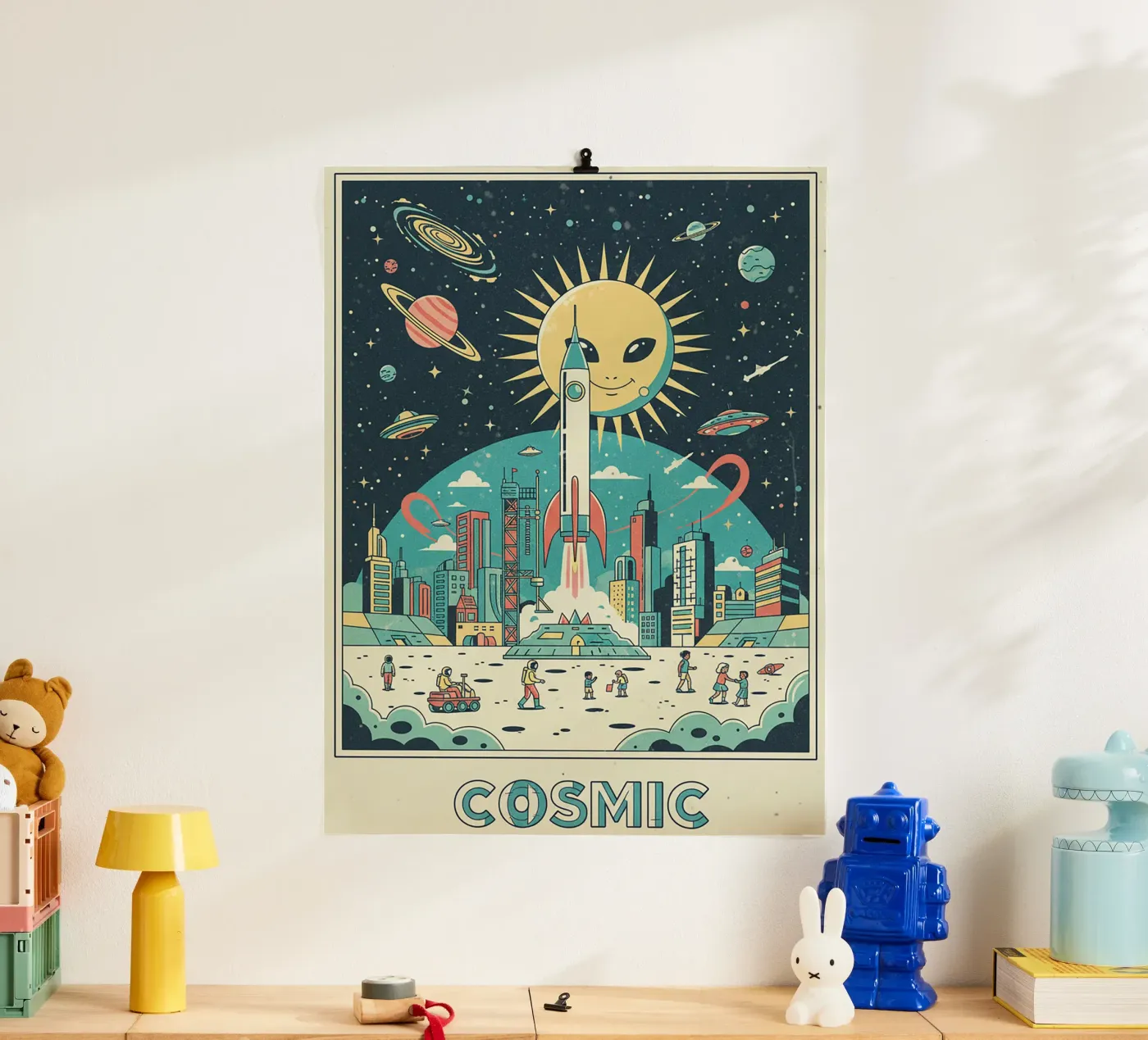 de ruimte poster van The Little Animals Club