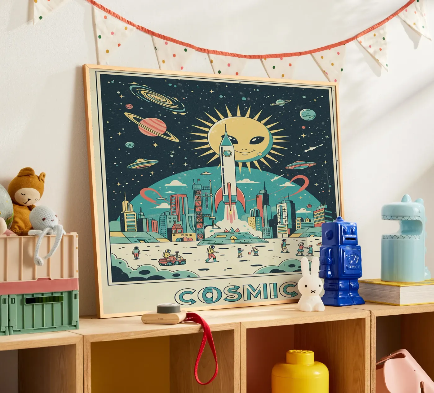 de ruimte poster van The Little Animals Club