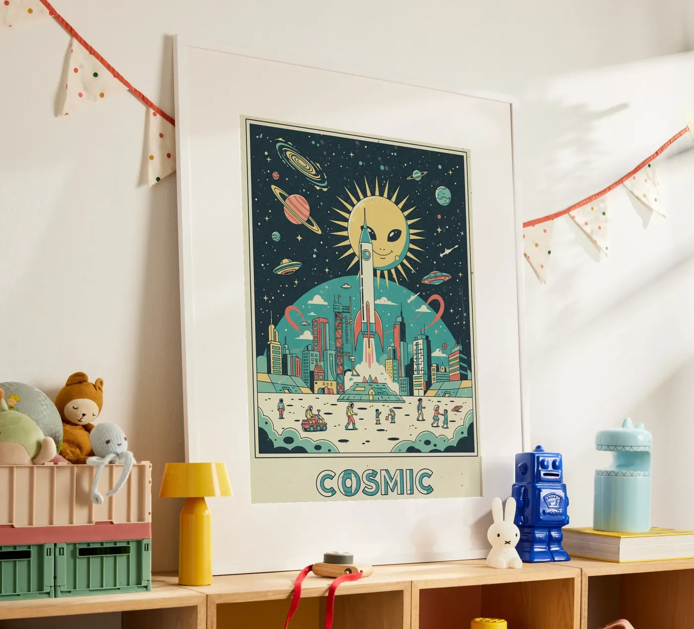 de ruimte poster van The Little Animals Club