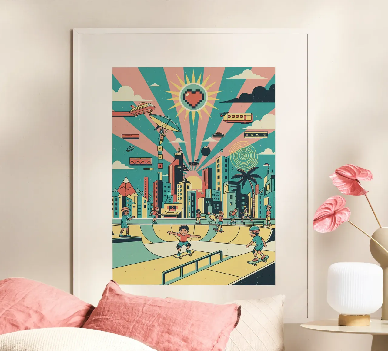 skate poster da The Little Animals Club