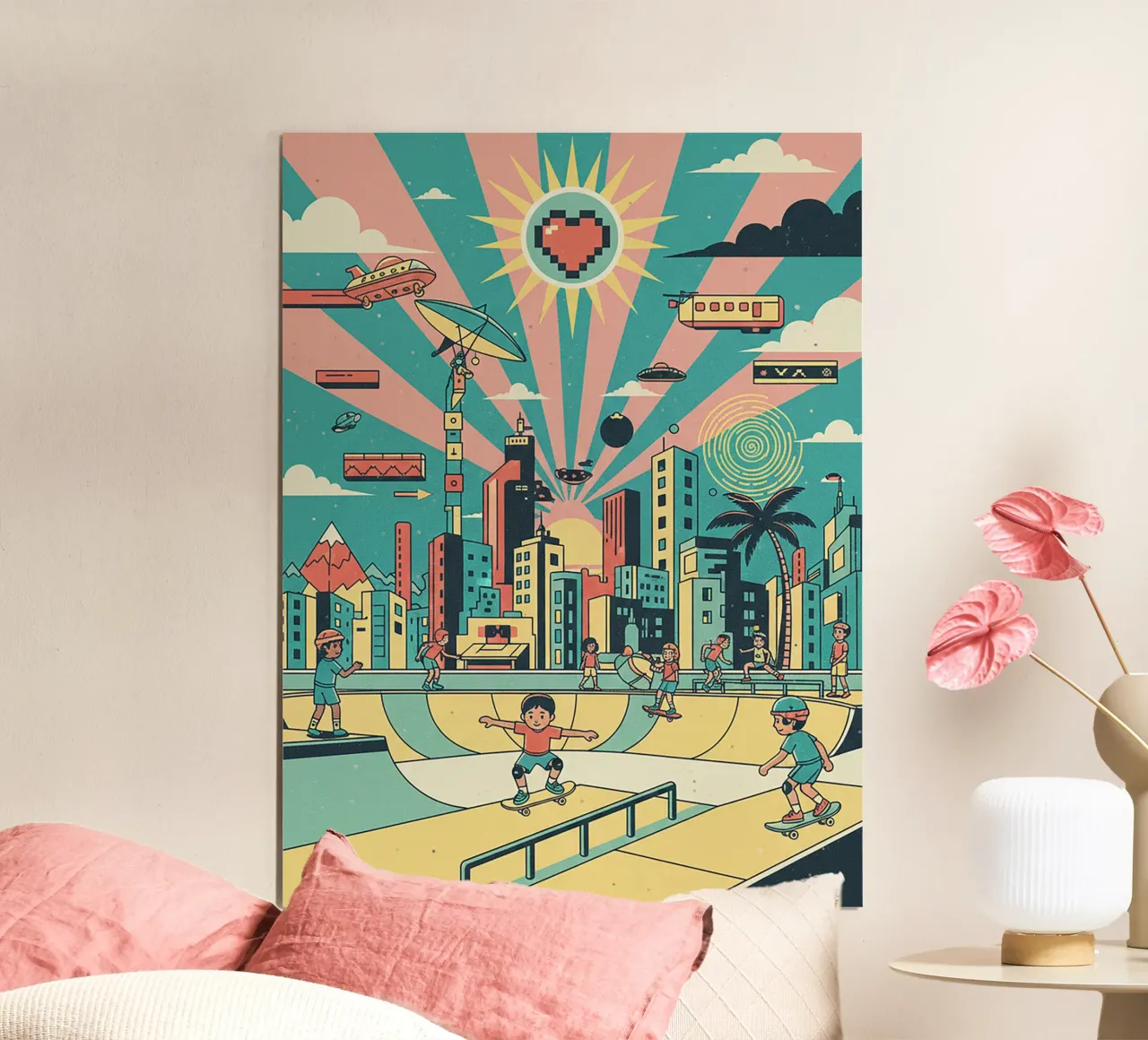 skate poster da The Little Animals Club