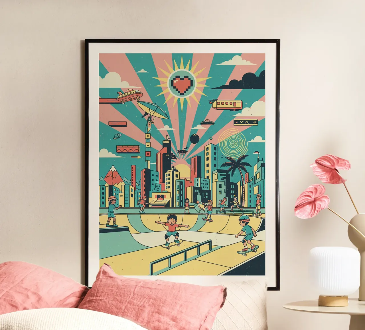 skate poster da The Little Animals Club