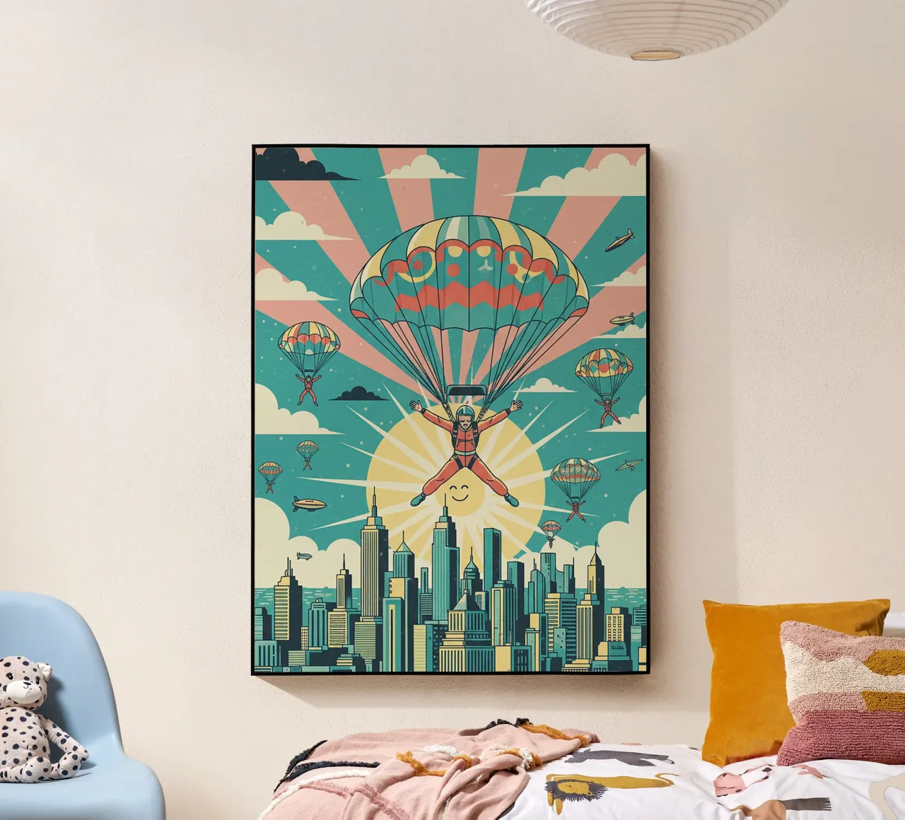 paracadute plexiglass da The Little Animals Club