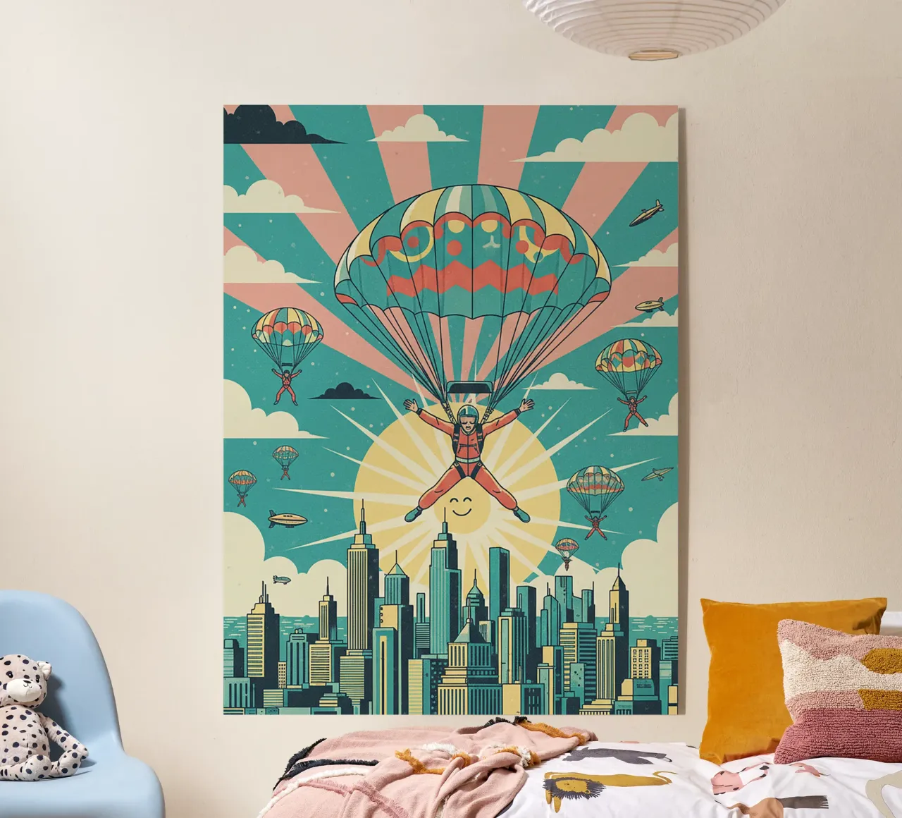 paracadute plexiglass da The Little Animals Club