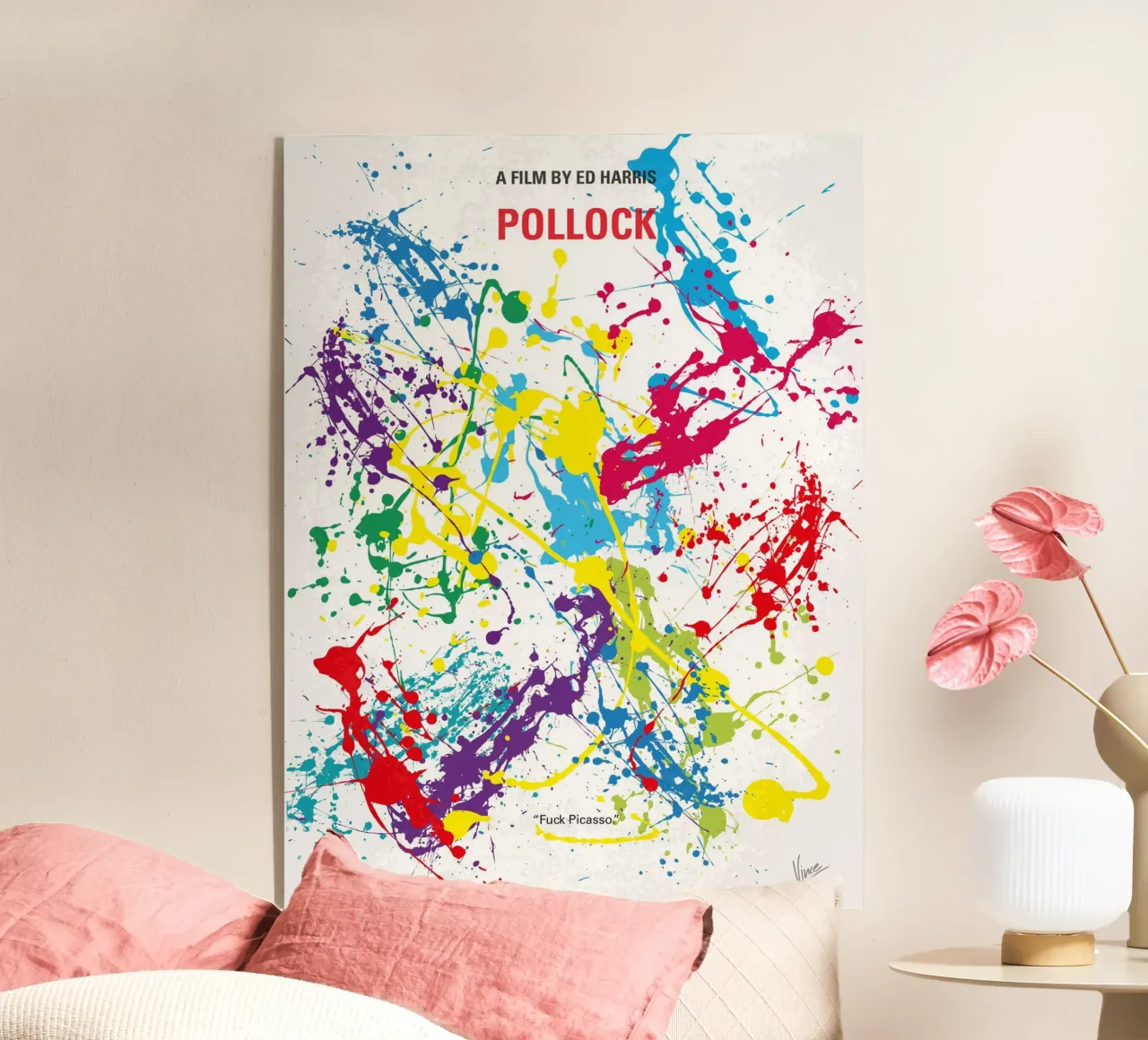 No065 My Polock minimal movie poster plexiglass da Chungkong