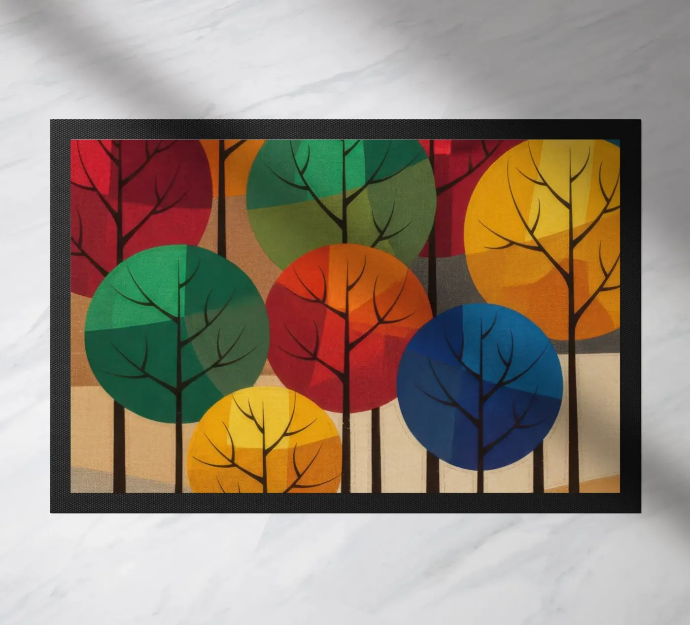 Foliage doormat by Art Unleashed