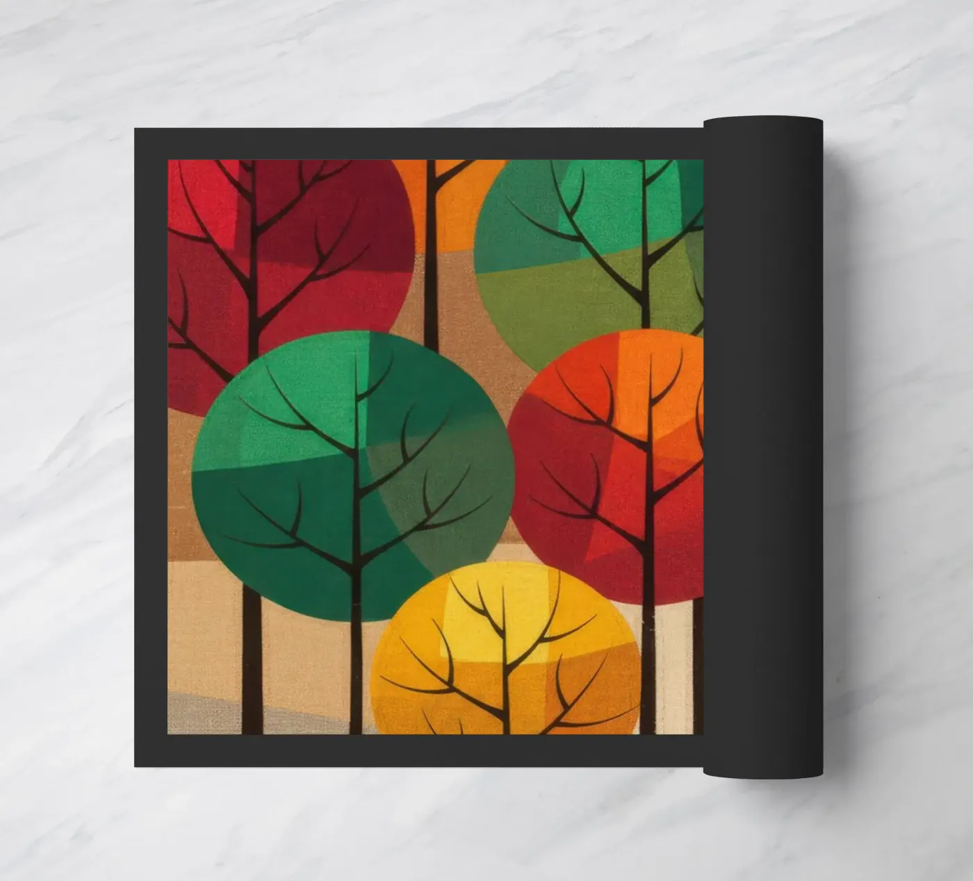 Foliage doormat by Art Unleashed