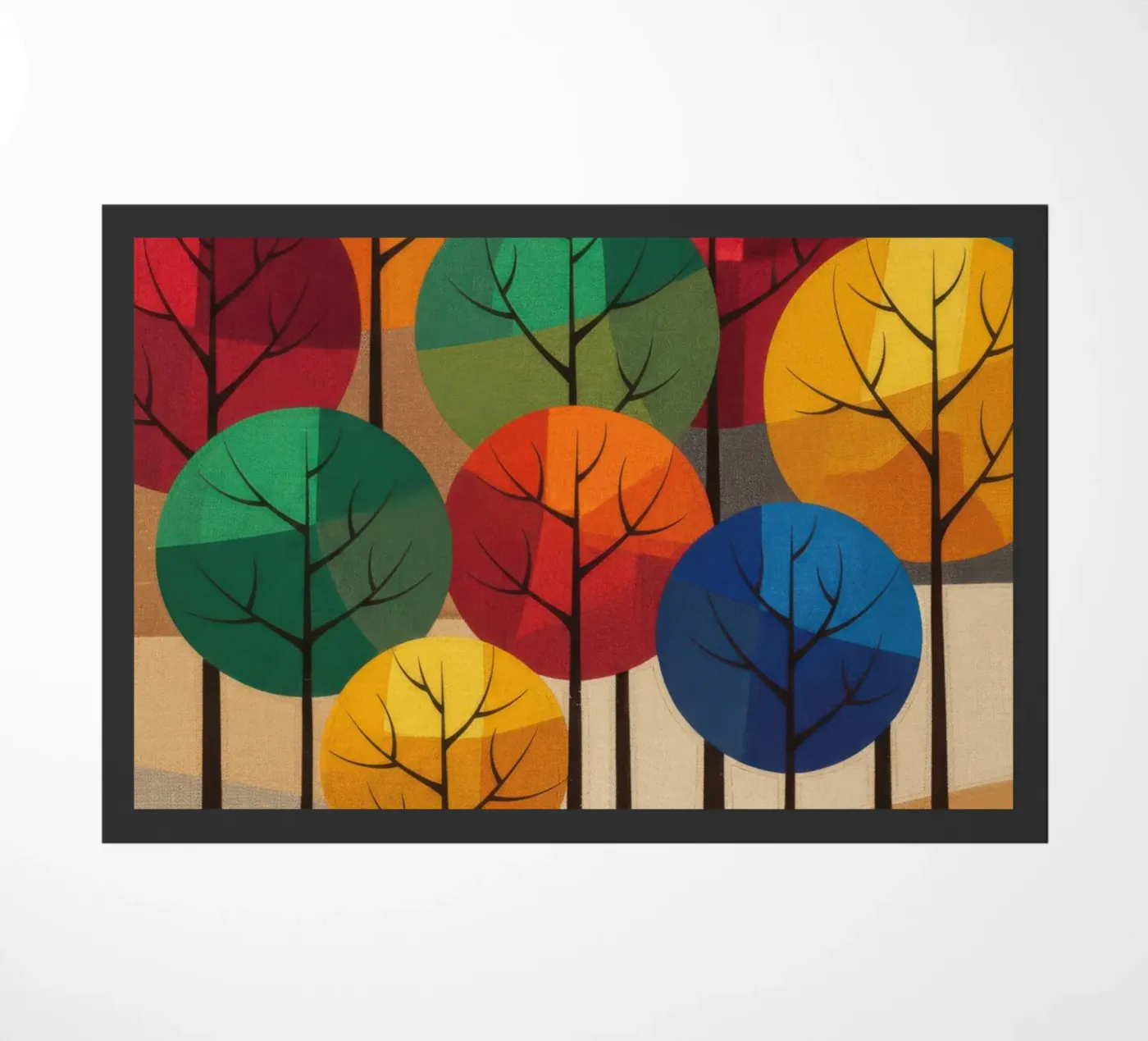 Foliage deurmat van Art Unleashed