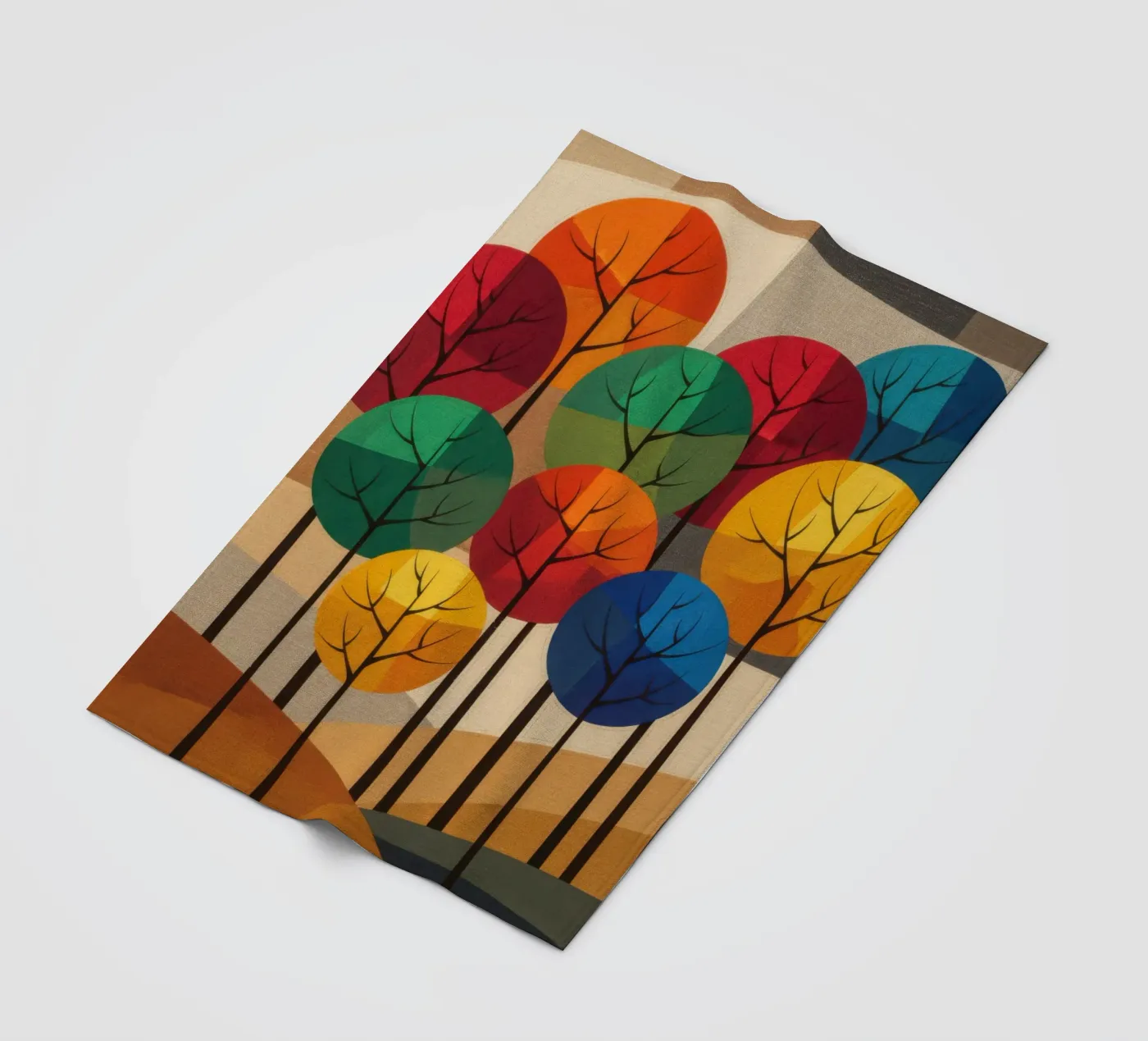 Foliage Fleecedecke von Art Unleashed