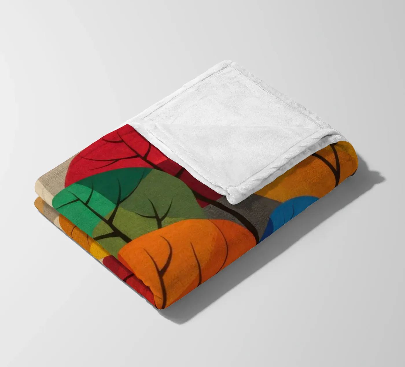 Foliage Fleecedecke von Art Unleashed