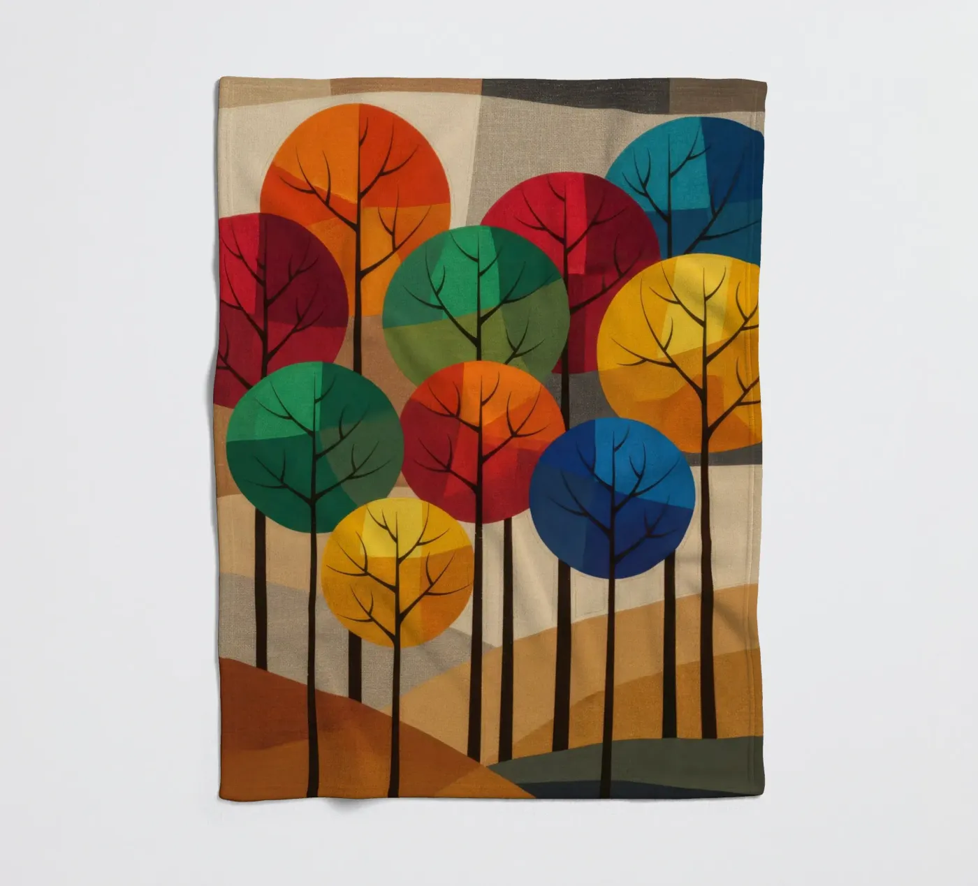 Foliage Fleecedecke von Art Unleashed