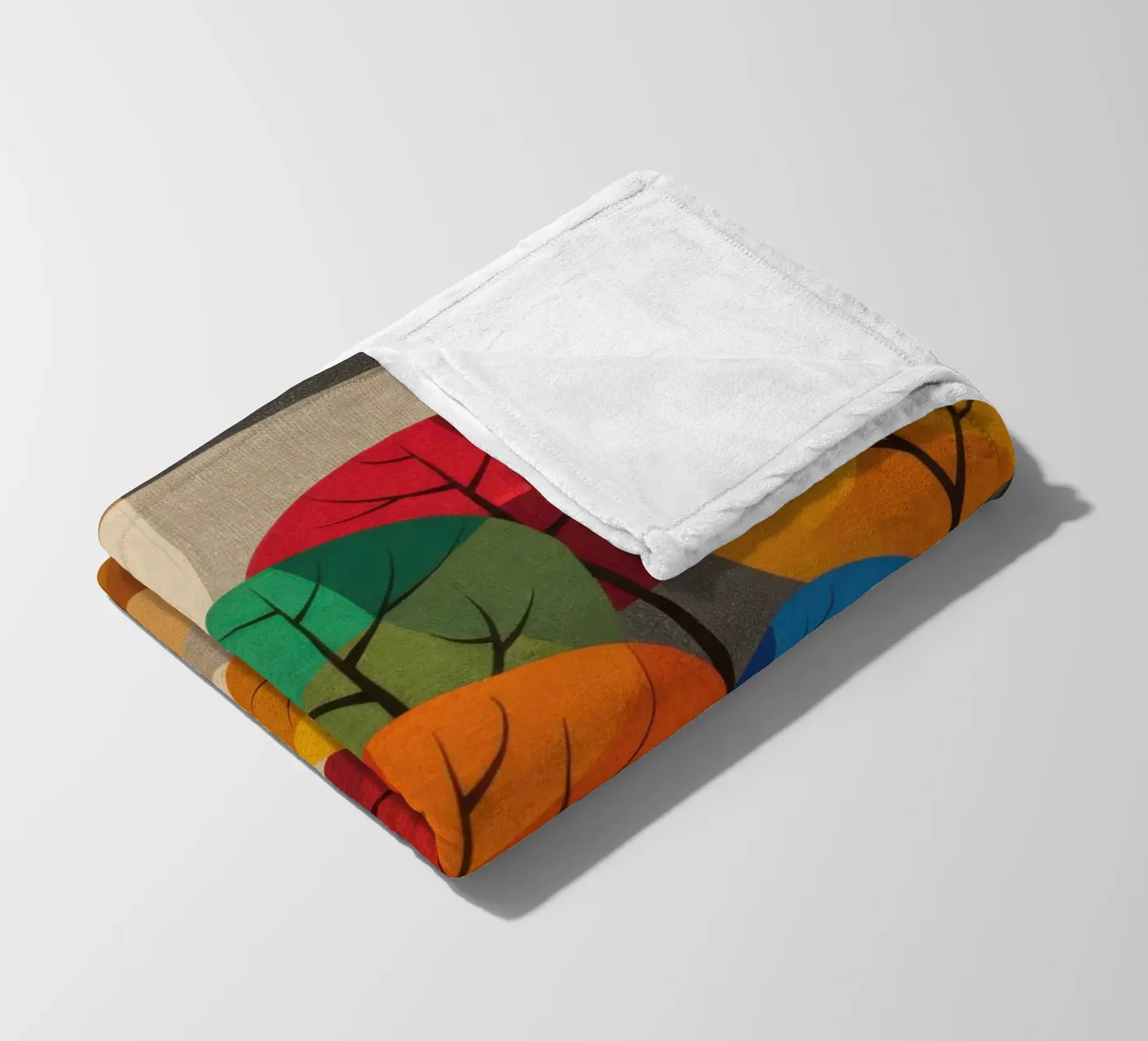 Foliage Fleecedecke von Art Unleashed