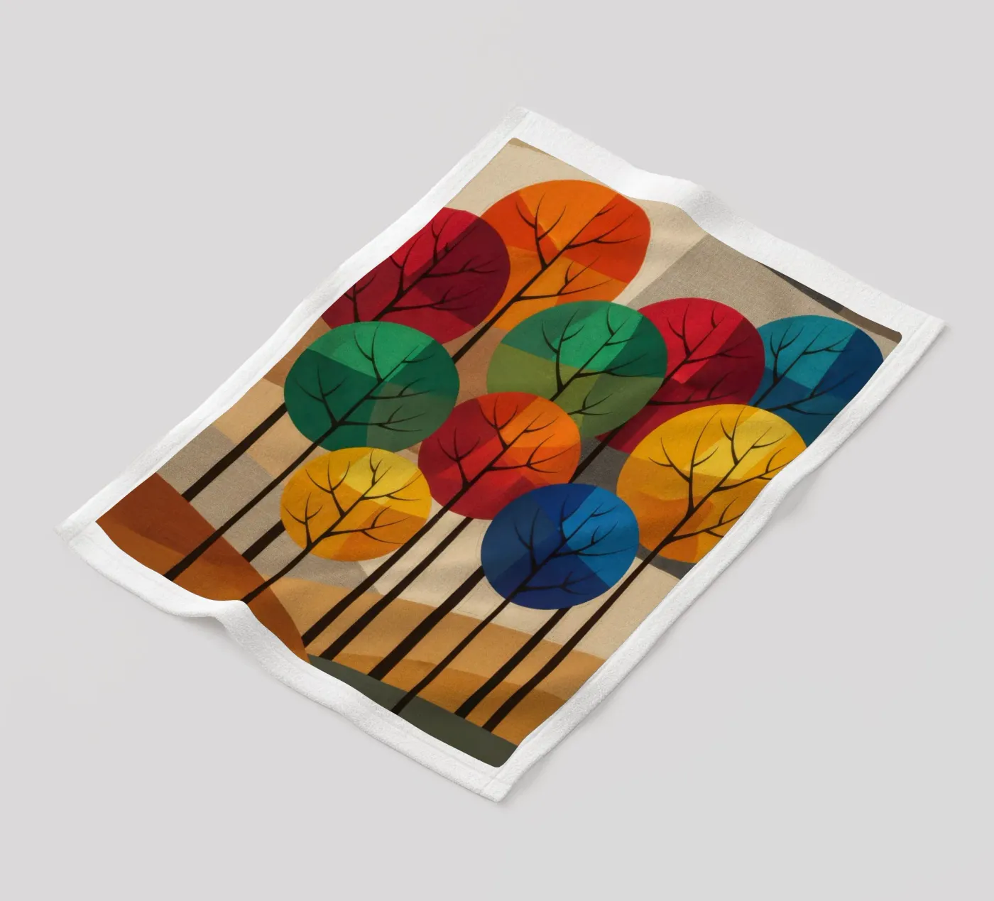 Foliage Fleecedecke von Art Unleashed