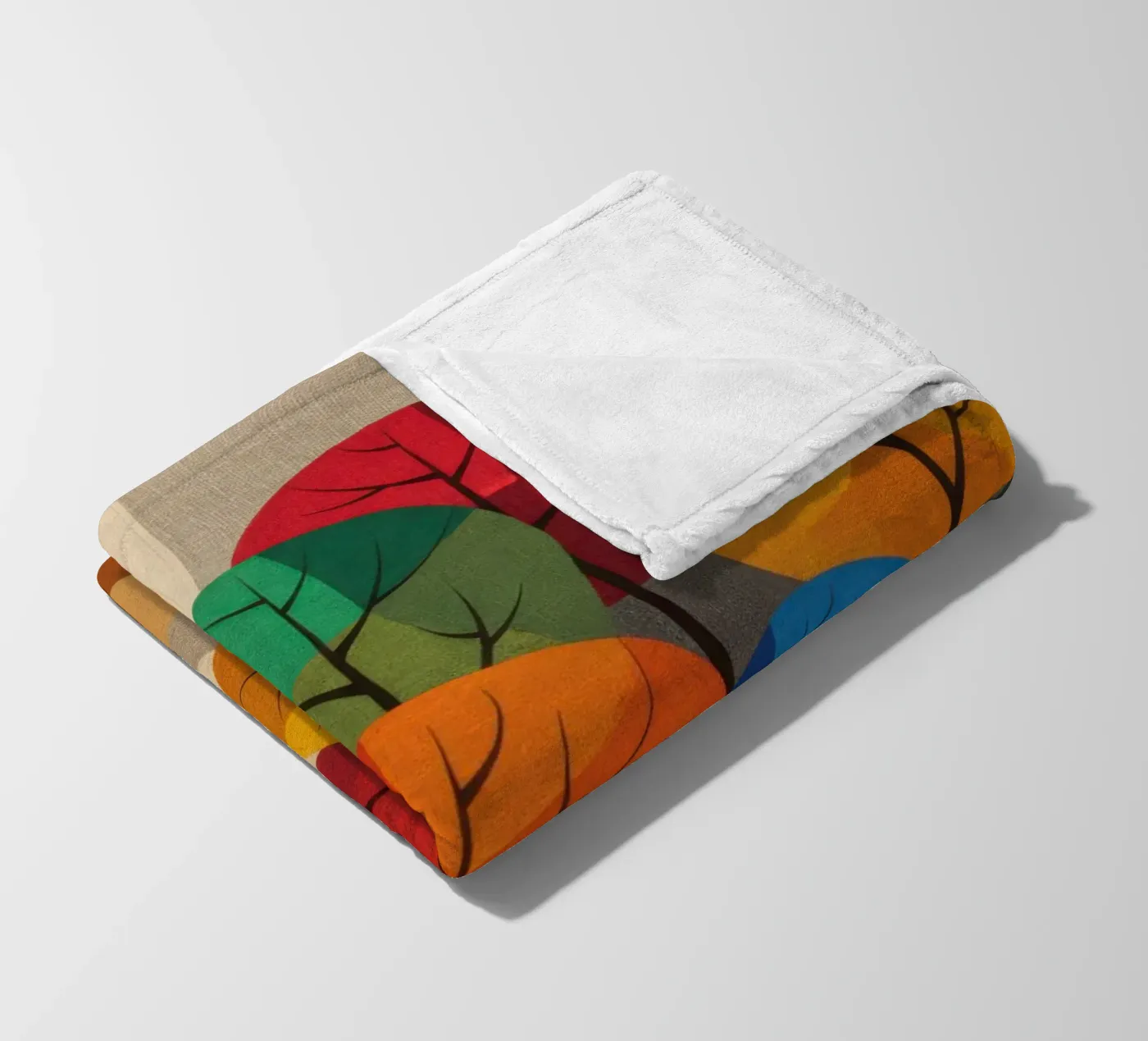 Foliage Fleecedecke von Art Unleashed