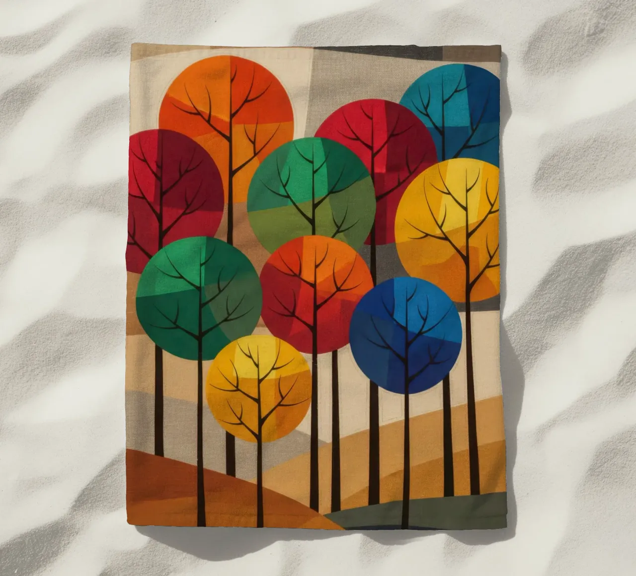 Foliage telo mare da Art Unleashed