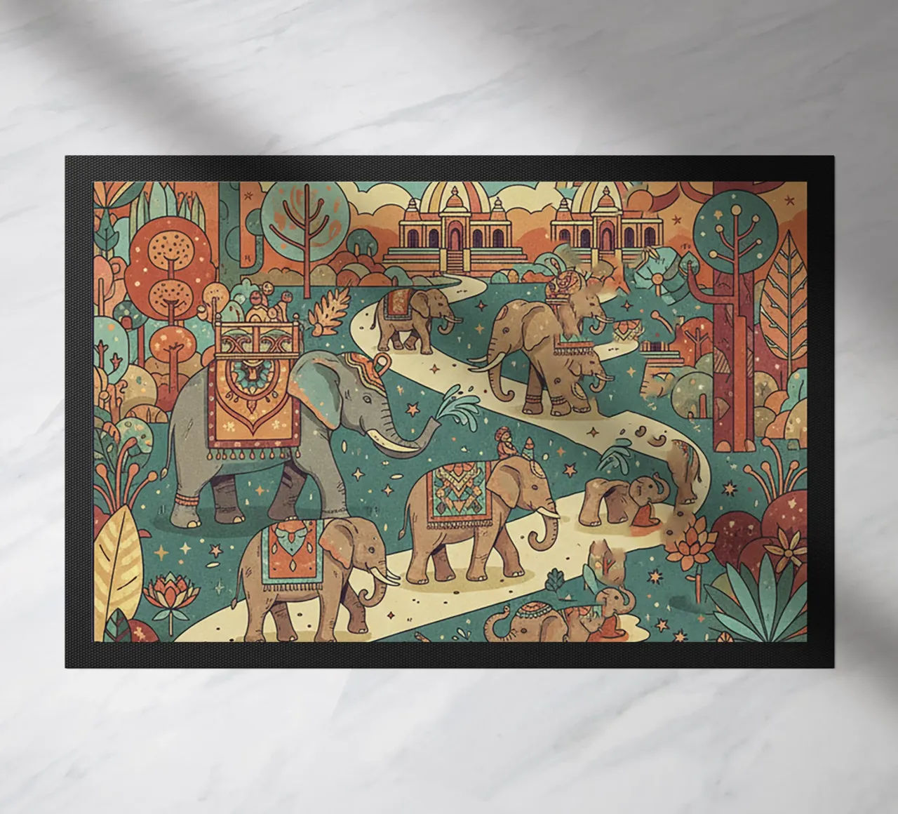 elephant doormat by The Little Animals Club