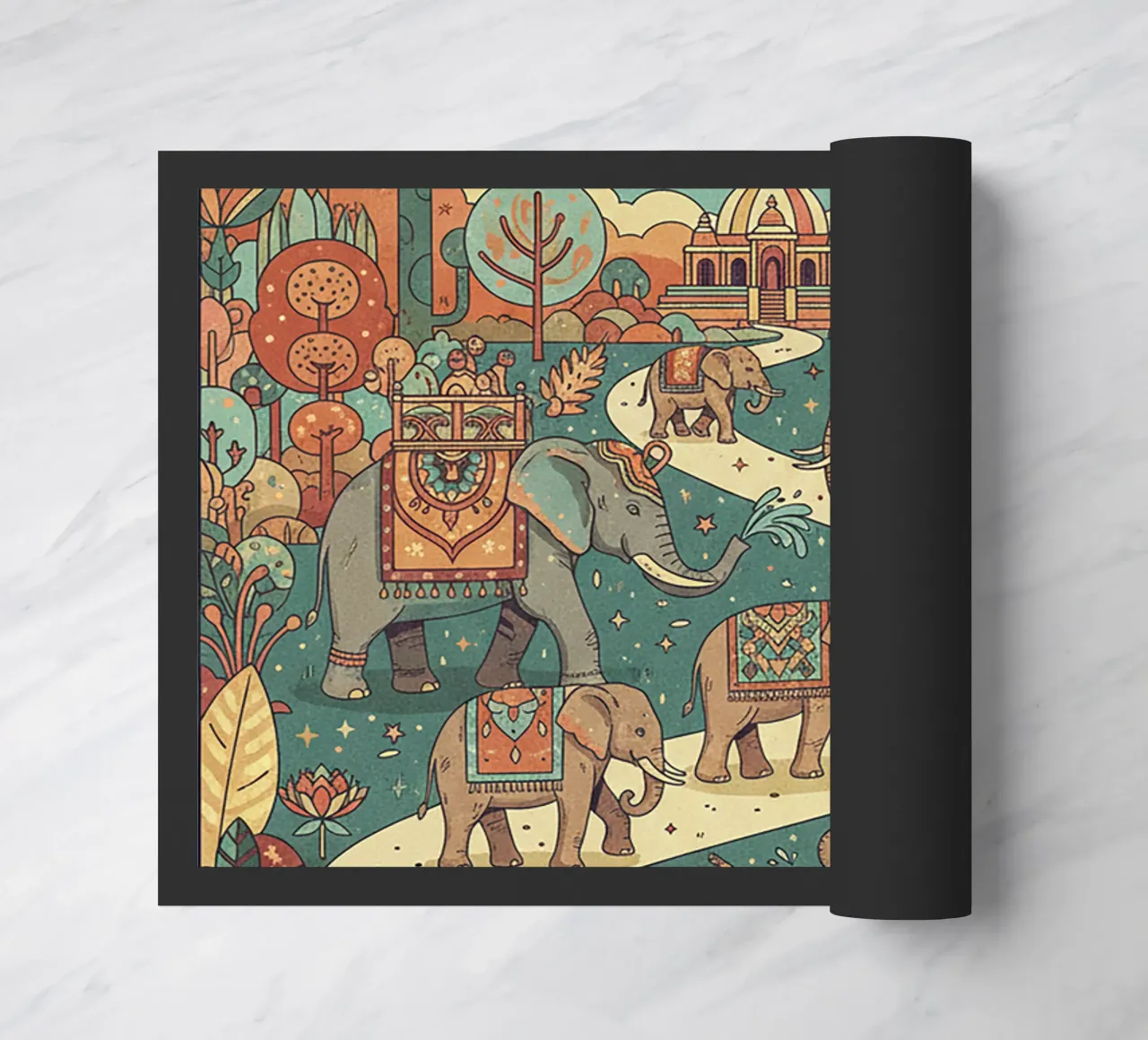 elephant doormat by The Little Animals Club