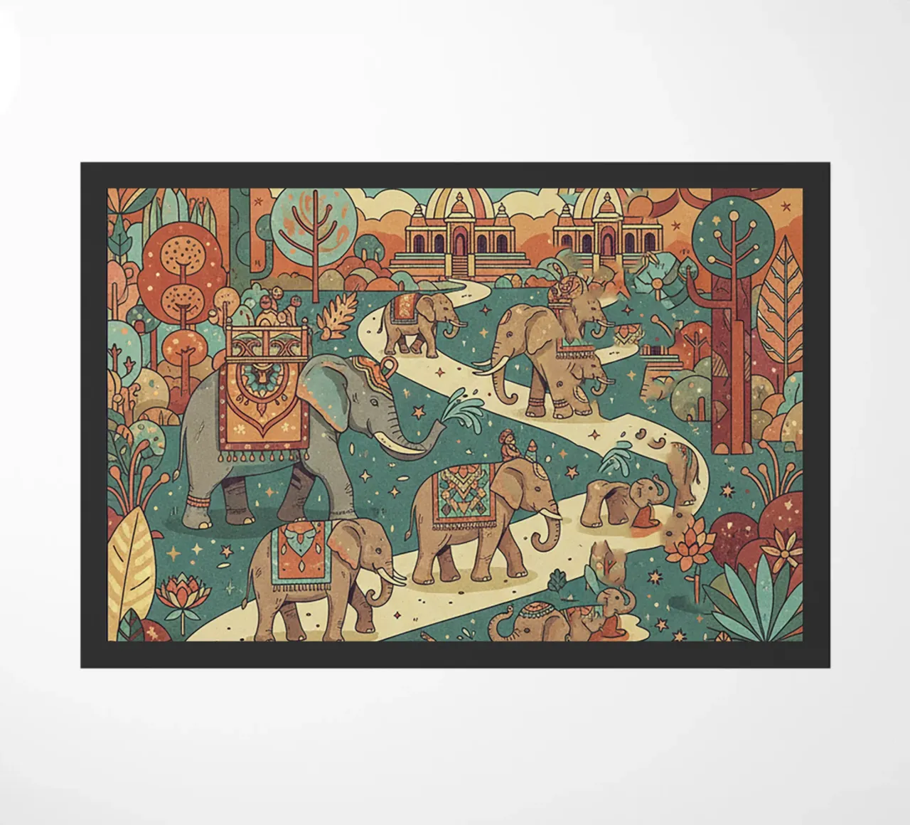 elephant doormat by The Little Animals Club