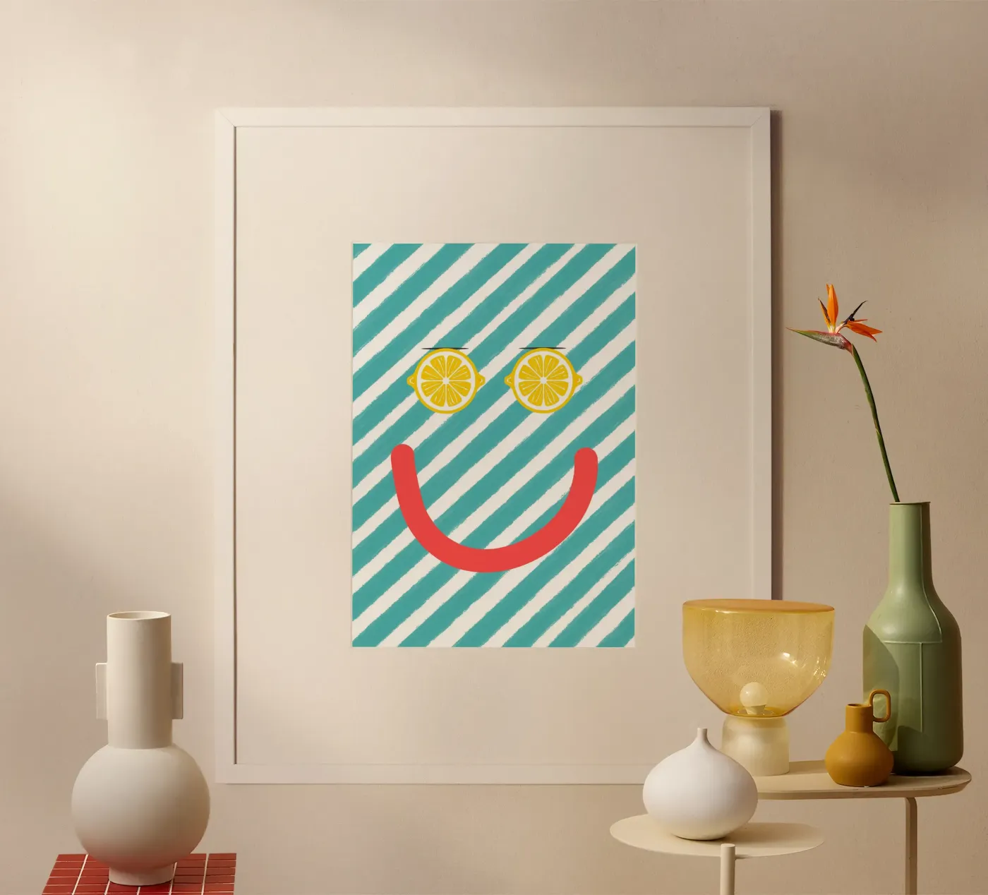 Citrussmiley poster da Tabea Jule