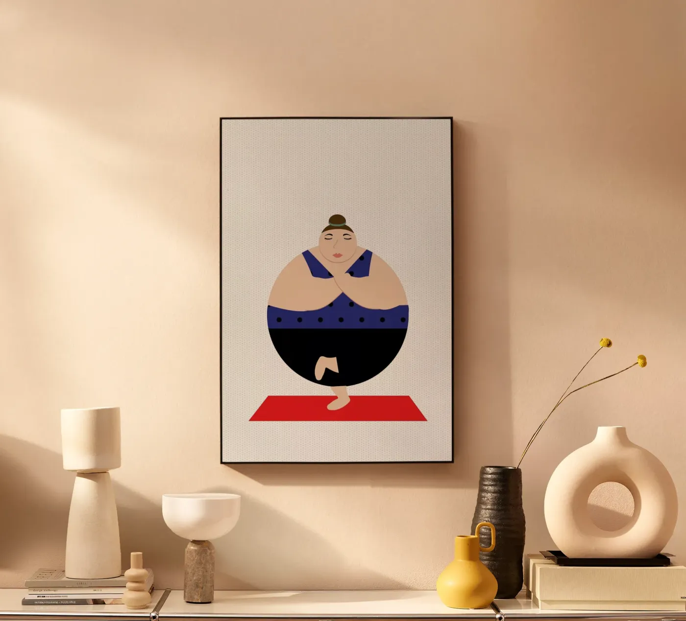 Yoginis Bright 3 plexiglass da Maria Kritzas