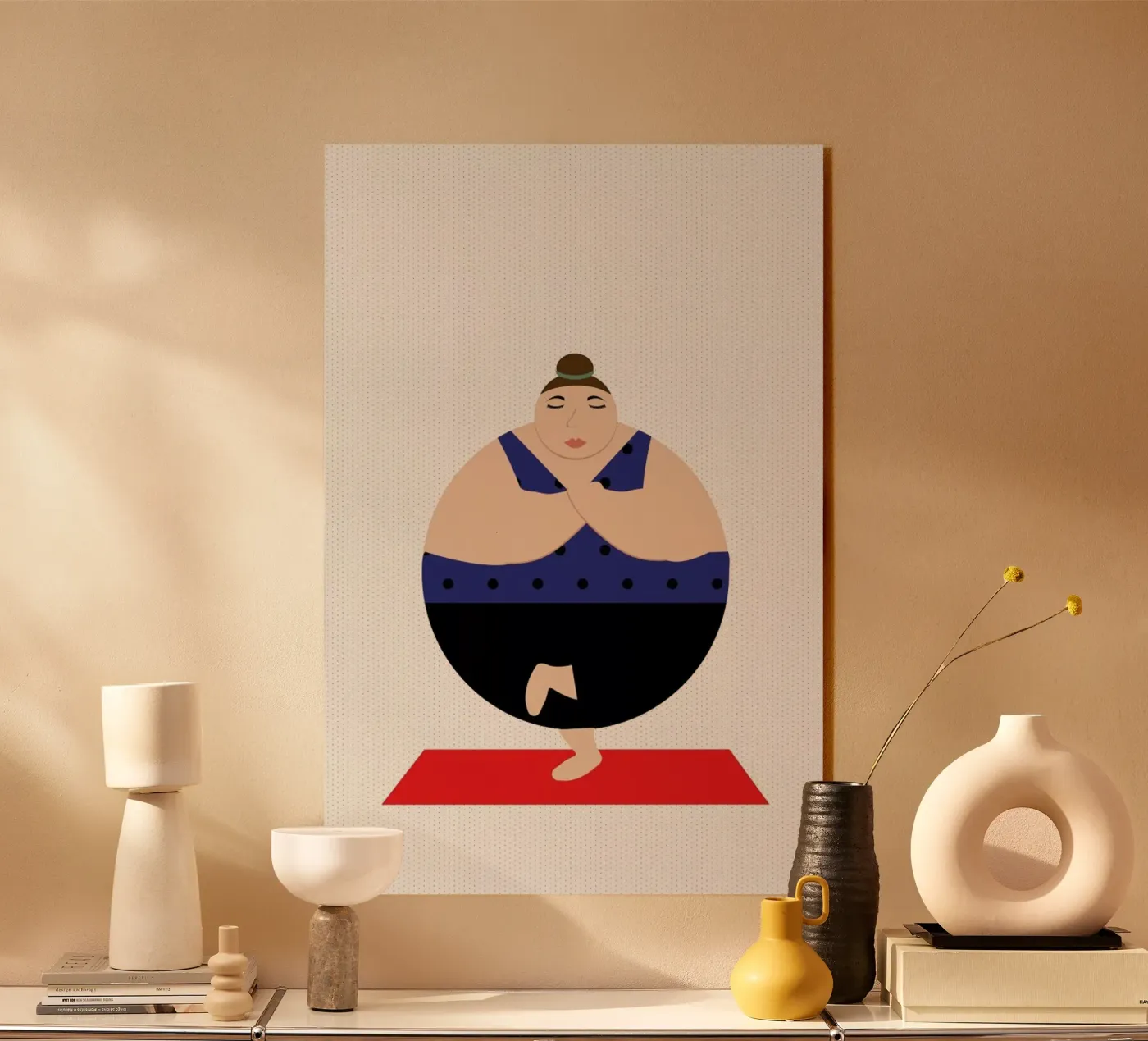 Yoginis Bright 3 plexiglass da Maria Kritzas